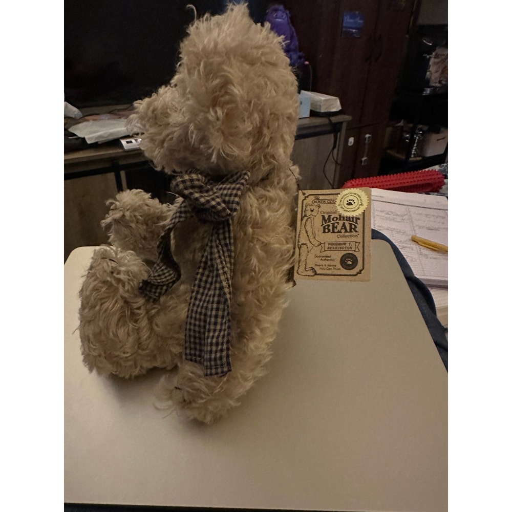 Boyds Bear Mohair Collection Certificate 17115 Collectible Teddy - Picture 4 of 7